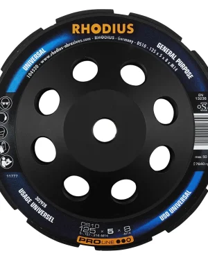 Plateau de surfaçage diamant – 125mm – 302928 (x1)