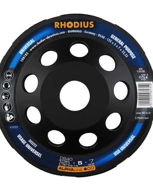 Plateau de surfaçage diamant – D125 – 303222 (x1)