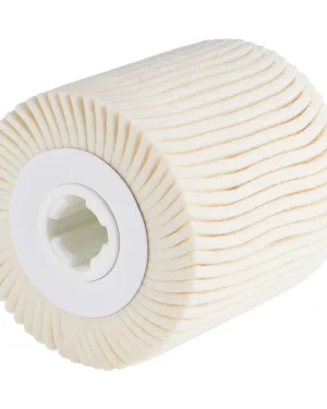 Polissoir cylindrique à lamelles feutre – 100mm – 100mm – 305395 (x1)