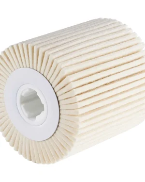 Polissoir cylindrique à lamelles feutre – 100mm – 100mm – 305396 (x1)
