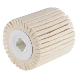 Polissoir cylindrique à lamelles feutre - 100mm - 100mm - 305397