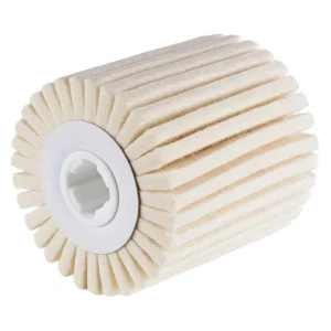 Polissoir cylindrique à lamelles feutre – 100mm – 100mm – 305398 (x1)