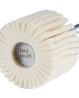 Polissoir cylindrique à lamelles feutre – 40mm – 30mm – 305379 (x10)