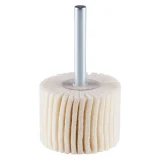Polissoir cylindrique à lamelles feutre - 40mm - 30mm - 305379