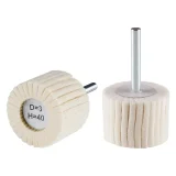 Polissoir cylindrique à lamelles feutre - 40mm - 30mm - 305381