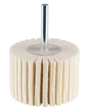 Polissoir cylindrique à lamelles feutre – 60mm – 40mm – 305384 (x10)