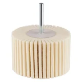 Polissoir cylindrique à lamelles feutre - 80mm - 50mm - 305386