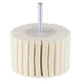 Polissoir cylindrique à lamelles feutre - 80mm - 50mm - 305387