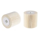 Polissoir cylindrique à lamelles feutre - D100 - 100mm - 305396