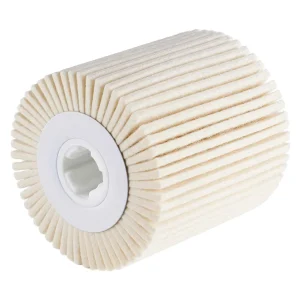 Polissoir cylindrique à lamelles feutre – D100 – 100mm – 305396 (x1)