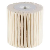 Polissoir cylindrique à lamelles feutre - D100 - 100mm - 305397