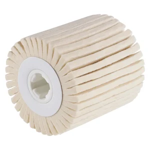 Polissoir cylindrique à lamelles feutre – D100 – 100mm – 305397 (x1)