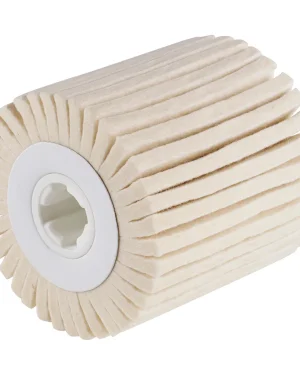 Polissoir cylindrique à lamelles feutre – D100 – 100mm – 305397 (x1)
