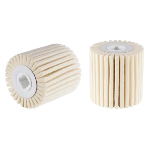 Polissoir cylindrique à lamelles feutre – D100 – 100mm – 305398 (x1)