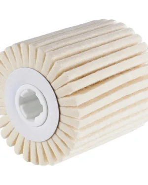 Polissoir cylindrique à lamelles feutre – D100 – 100mm – 305398 (x1)