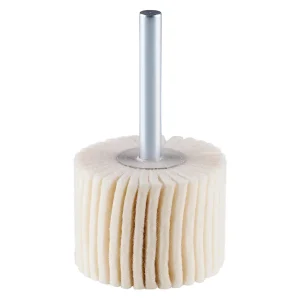 Polissoir cylindrique à lamelles feutre – D40 – 30mm – 305379 (x10)