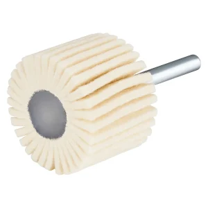 Polissoir cylindrique à lamelles feutre – D40 – 30mm – 305380 (x10)