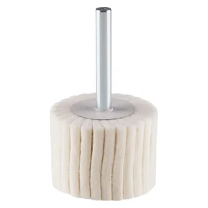 Polissoir cylindrique à lamelles feutre – D40 – 30mm – 305381 (x10)