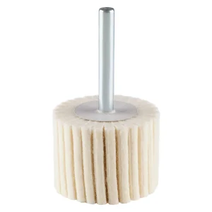Polissoir cylindrique à lamelles feutre – D40 – 30mm – 305382 (x10)