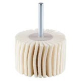 Polissoir cylindrique à lamelles feutre - D60 - 40mm - 305383