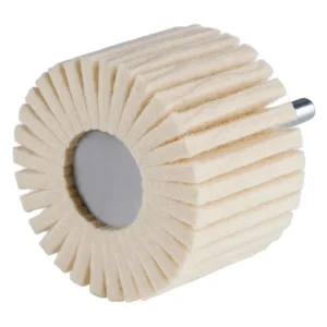 Polissoir cylindrique à lamelles feutre – D60 – 40mm – 305384 (x10)