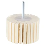 Polissoir cylindrique à lamelles feutre - D80 - 50mm - 305388