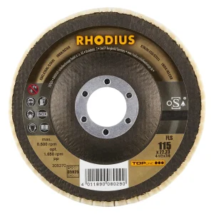 Polissoir disque à lamelles feutre – 115mm – 22,23mm – 305370 (x2)