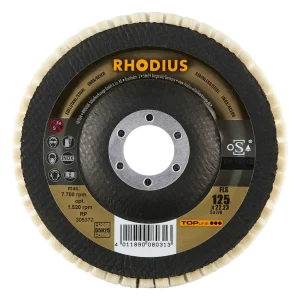Polissoir disque à lamelles feutre – 125mm – 22,23mm – 305372 (x2)