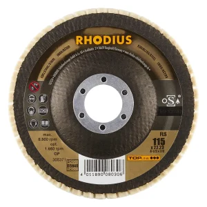 Polissoir disque à lamelles feutre – D115 – 22,23mm – 305371 (x2)