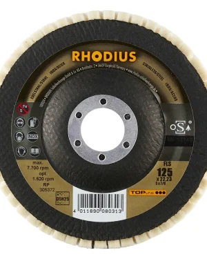 Polissoir disque à lamelles feutre – D125 – 22,23mm – 305372 (x2)