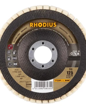 Polissoir disque à lamelles feutre – D125 – 22,23mm – 305373 (x2)