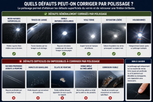 quels défauts corriger par polissage