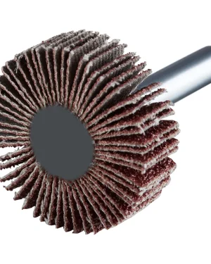 Roue à lamelles en corindon – 30mm – 10mm – Grain 60 – 305114 (x10)