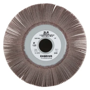 Roue à lamelles en corindon – D125 – 20mm – G240 – 305194 (x5)