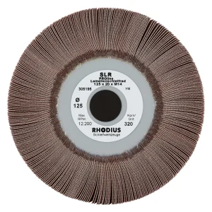 Roue à lamelles en corindon – D125 – 20mm – G320 – 305195 (x5)