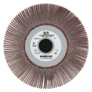 Roue à lamelles en corindon – D125 – 20mm – G80 – 305191 (x5)
