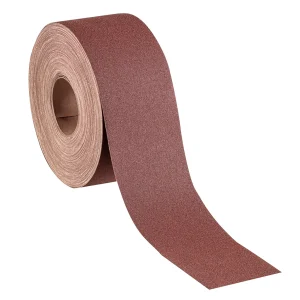 Rouleau abrasif en corindon dense – 100mmx50m – Grain 120 – 300622 (x1)