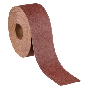 Rouleau abrasif en corindon dense – 100mmx50m – Grain 80 – 300620 (x1)