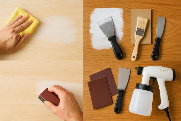 technique de préparation de surface avant peinture